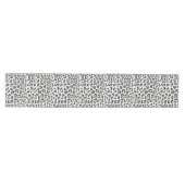 Chemin De Table Moyen Pastel Leopard Spot Motif (Horizontal)