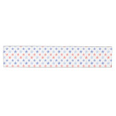 Chemin De Table Moyen Patriotic Red & Blue Stars  (Horizontal)