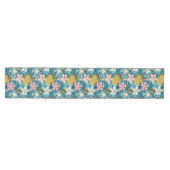 Chemin De Table Moyen Pattern tropical hibiscus (Horizontal)