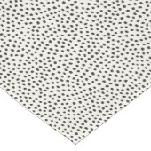 Chemin De Table Moyen Patters noirs (Coin)