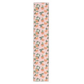 Chemin De Table Moyen Peach Orange Juice Motif (Devant)