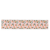 Chemin De Table Moyen Peach Orange Juice Motif (Horizontal)