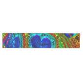 Chemin De Table Moyen Peacock Feathers Verre Art 1 (Horizontal)