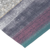 Chemin De Table Moyen Peinture à pinceau de Parties scintillant dorée ro (Coin)