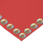 Chemin De Table Moyen Piles à bascule 16" X 90" (Coin)
