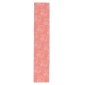Chemin De Table Moyen Pink Beach Shells Motif Coastal Table Runner (Devant)