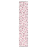 Chemin De Table Moyen Pink Lollipops, Heart Lollipops, Lollipop Pattern (Devant)