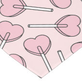 Chemin De Table Moyen Pink Lollipops, Heart Lollipops, Lollipop Pattern (Coin)