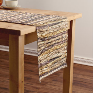 Chemin De Table Moyen plage de style île tropicale rustique tissé en osi
