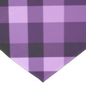 Chemin De Table Moyen Plum moderne violet Plaid Moyenne Table Runer (Coin)