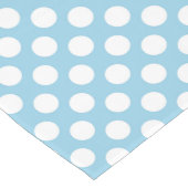 Chemin De Table Moyen Pois Bleus, Motif Pointe Polka, Points, Pointe (Coin)