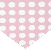 Chemin De Table Moyen Pois roses, Motif Pointe Polka, Points, Pointe (Coin)