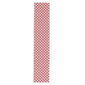 Chemin De Table Moyen Pois rouges, Motif à points polka, points, pointil (Devant)
