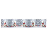 Chemin De Table Moyen Polar Bear Christmas Holiday Table Runner (Horizontal)