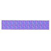 Chemin De Table Moyen Purple Mosaic Squares Tile Pattern (Horizontal)