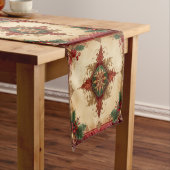 Chemin De Table Moyen Red Decorative Holiday Table Runner (In Situ)