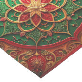 Chemin De Table Moyen Red Green Decorative Holiday Table Runner (Coin)