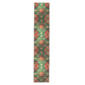 Chemin De Table Moyen Red Green Decorative Holiday Table Runner (Devant)