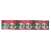 Chemin De Table Moyen Rhinestones Snowman Holiday Table Runner (Horizontal)