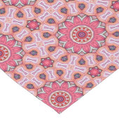 Chemin De Table Moyen Rose Petal Tile Pattern (Coin)