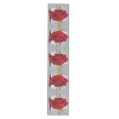 Chemin De Table Moyen Rose rouge 2 (Devant)