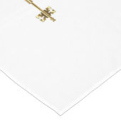 Chemin De Table Moyen Roses turquoise avec touches (Coin)