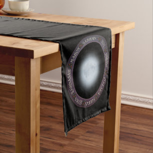 Chemin De Table Moyen Roue de Samhain du tissu d'autel d'année