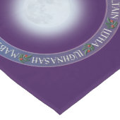 Chemin De Table Moyen Roue d'hiver du tissu d'autel d'année (Coin)