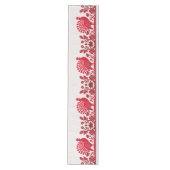 Chemin De Table Moyen Rouge Thanksgiving Turquie Floral Table Runer (Devant)