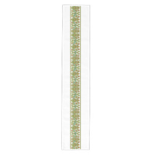 Chemin De Table Moyen Royal Persian or Gold Filigree Botanique de Luxe