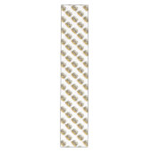 Chemin De Table Moyen Runner de table Halloween 14" X 72"/Crânes (Devant)