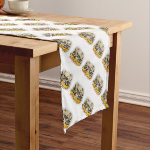 Chemin De Table Moyen Runner de table Halloween 14" X 72"/Crânes