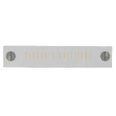 CHEMIN DE TABLE MOYEN SAISONS ACCUEILLIR L'ARGENT GRIS OR AFFAIRES LOGO (Horizontal)