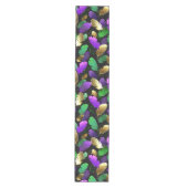 Chemin De Table Moyen Seamless Pattern with Mardi Gras feathers (Devant)
