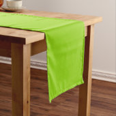 Chemin De Table Moyen Simple vert uni (In Situ)