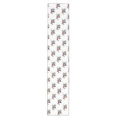 Chemin De Table Moyen Sorcière volante Halloween Table Runner 14" X 72" (Devant)