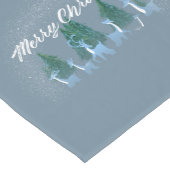 Chemin De Table Moyen Special Joyeux Noël Cerf de neige (Coin)