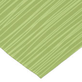Chemin De Table Moyen Strands modernes d'herbe rayé vert (Coin)