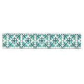 Chemin De Table Moyen Style italien, mosaïque, vert (Horizontal)