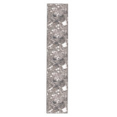 Chemin De Table Moyen Style rustique - Panda rouge (Devant)