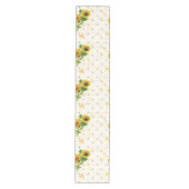 Chemin De Table Moyen Sunflower Bee Hive Honeycomb Golden Honey (Devant)
