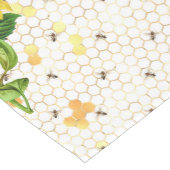 Chemin De Table Moyen Sunflower Bee Hive Honeycomb Golden Honey (Coin)
