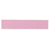 Chemin De Table Moyen Table de vacances Coureur rose Flocon de neige Tab (Horizontal)
