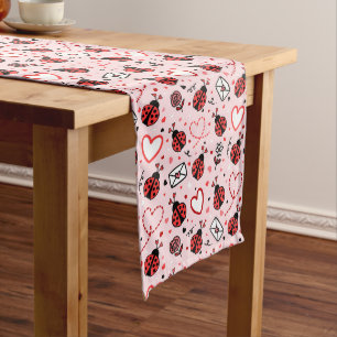 Chemin De Table Moyen Tapis de table à motif de coccinelle mignonne
