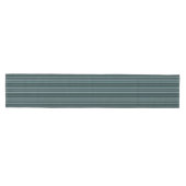 Chemin De Table Moyen Tapis de table HAMbyWG - Rayure sarcelle (Horizontal)