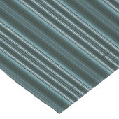 Chemin De Table Moyen Tapis de table HAMbyWG - Rayure sarcelle (Coin)