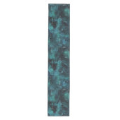 Chemin De Table Moyen Teal galaxy Series Design 4 (Devant)