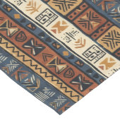 Chemin De Table Moyen Tribal Ethnic Brown Gold & Green (Coin)