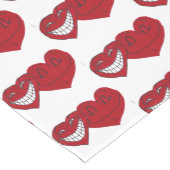 Chemin De Table Moyen VALENTINE FUNNY HEARTS Table Runner (Coin)