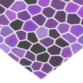Chemin De Table Moyen Verre teinté violet (Coin)